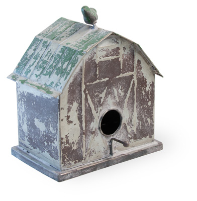 Red Barn Birdhouse