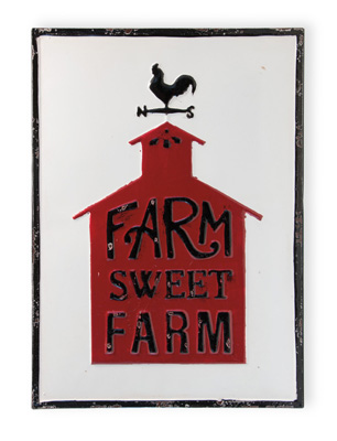 Farmhouse Style Farm Sweet Farm Vintage Sign