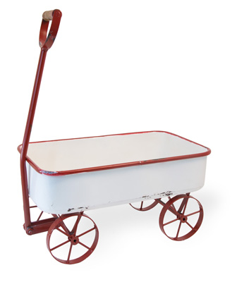 Farmhouse Metal Wagon