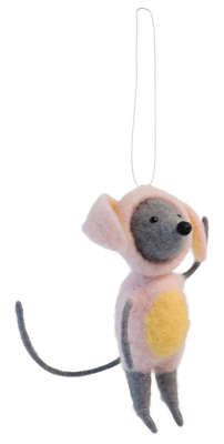 Bunny Mouse Ornament