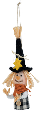 Scarecrow Oliver Ornament
