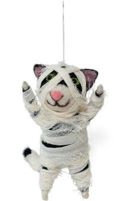 Salem the Mummy Cat Ornament