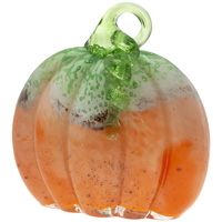 Oval Sherbert Glass Pumpkin