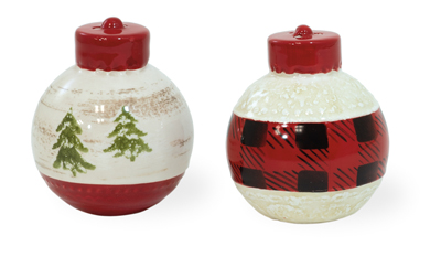 Country Plaid Salt & Pepper Set