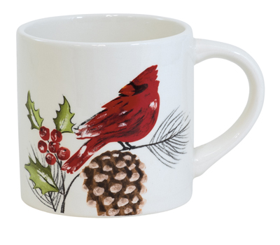 Yuletide Cardinal Mug