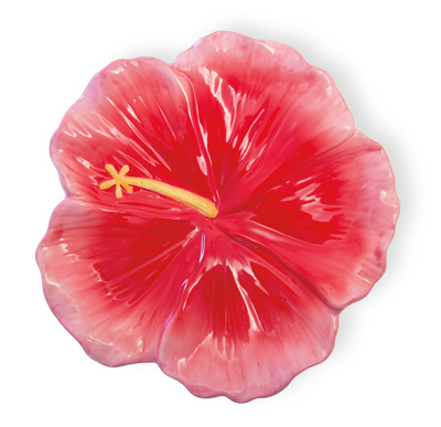 Hawaiian Hibiscus Plate