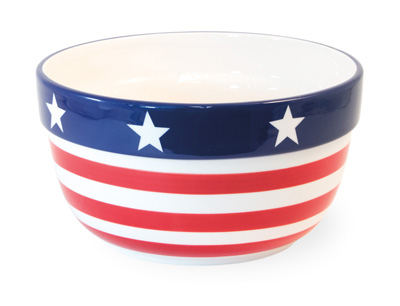 Large Bowl Stars & Stripes