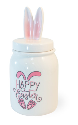 Happy Easter Jar