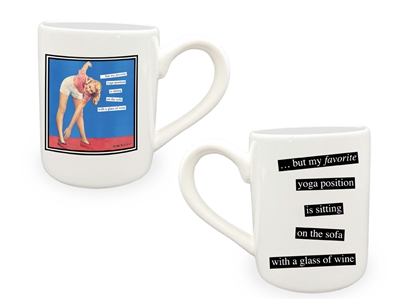 Anne Taintor - Yoga…Right Mug