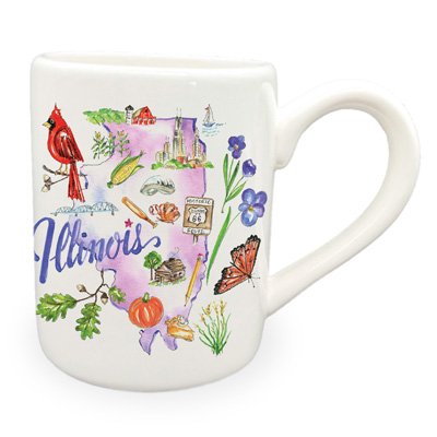 Rosanne Beck - Illinois State Collection IL Mug