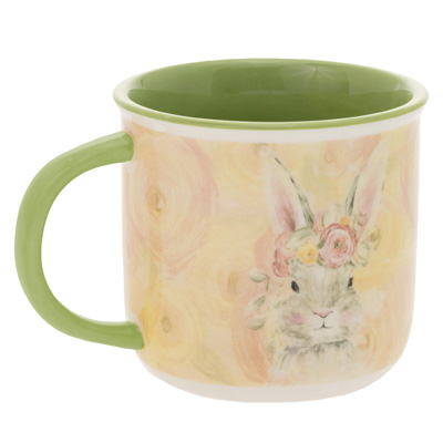 Bunny FLower Crown Mug