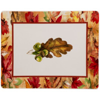 Bright Autumn Rectangle Plate