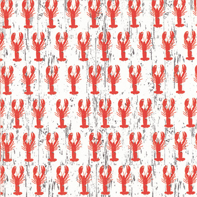 Lobster Repeat Lunch Napkin