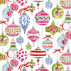 Rosanne Beck Merry Vintage Ornaments Lunch Napkin