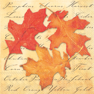 Autumn Splendor Lunch Napkin