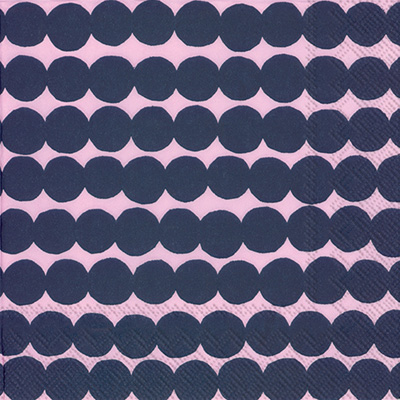 Marimekko Rasymatto Rose Blue Lunch Napkin