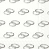 Rings Silver Lunch Napkin