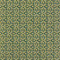 Loft Gold Green Lunch Napkin