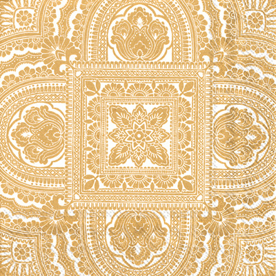 Classique Cream/Gold Lunch Napkin