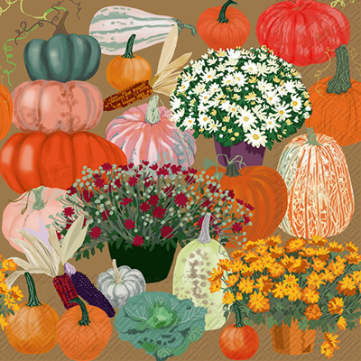 Bountiful Harvest Lunch Napkin