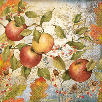 Apple Lunch Napkin