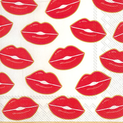 Kisses For You Lunch Napkin