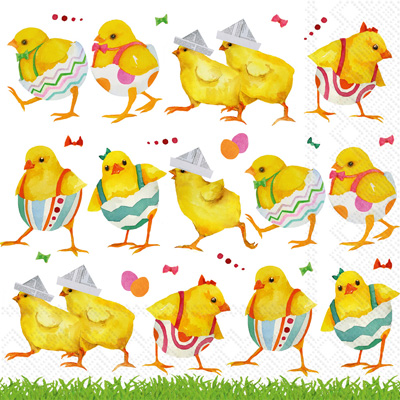 Chicks on Catwalk Lunch Napkin