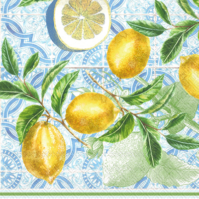 Citrus Limon Lunch Napkin