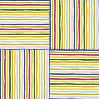 Smart Stripes Lunch Napkin