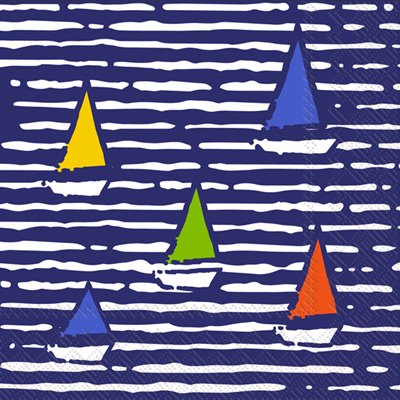 Waterline Boats Lunch Napkin