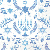 Hanukkah Lunch Napkin