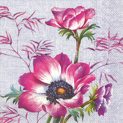 Ava Lunch Napkin Violet