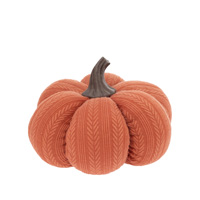 Small Plush Terracotta Pumpkin