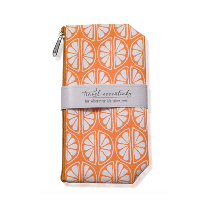 Clementine Travel Essentials Cosmetic Bag