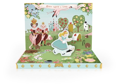 My Design Co. Music Box Card Adventures in Wonderland