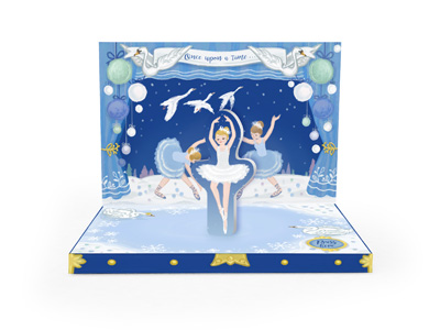 My Design Co. Music Box Card Swan Lake
