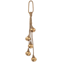 Gold Jingle Bell With Jute