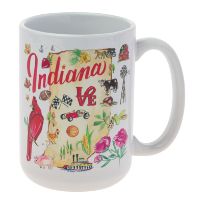Indiana State Mug