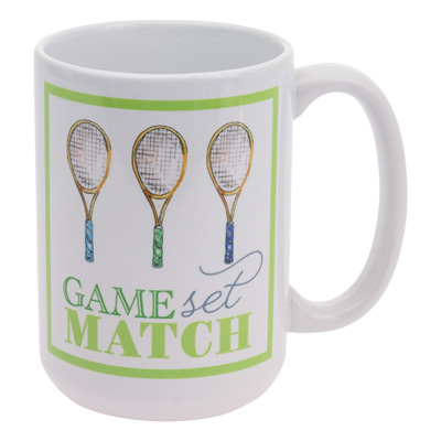 Game Set Match Mug