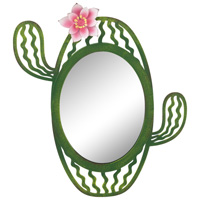 Blooming Cactus Mirror