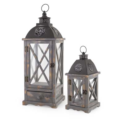 Jasper Drawer Lanterns (Set of 2)