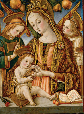 Crivelli Madonna & Child Holiday Cards