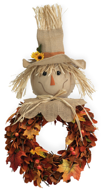 Scarecrow Sam Wreath