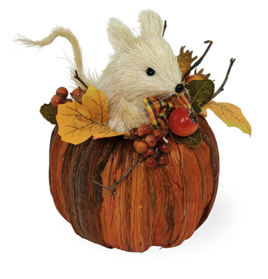 Stewart Mouse in Pumpkin