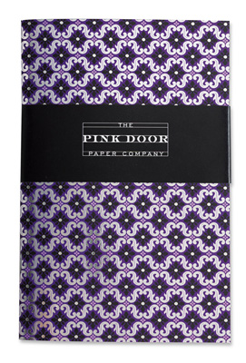 Pink Door Foil Notebook Soothe