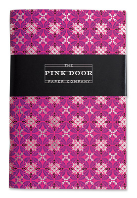 Pink Door Foil Notebook Sensual