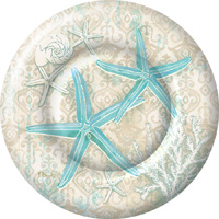 Laguna Shells Round Dinner Plate