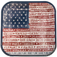 One Flag One Nation Dinner Plate (10 inch)