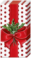 A Present for You White Red Pocket Tissue