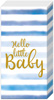 Hello Baby Pocket Tissue light blue